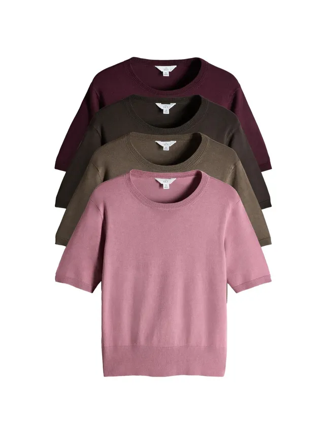 Geo Next The Set magliette maglia fine donna confezione da 4