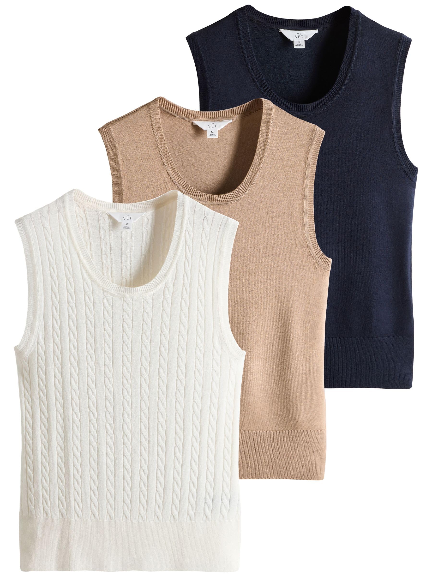 Geo Next The Set canotte maglia donna 3 pezzi uso quotidiano