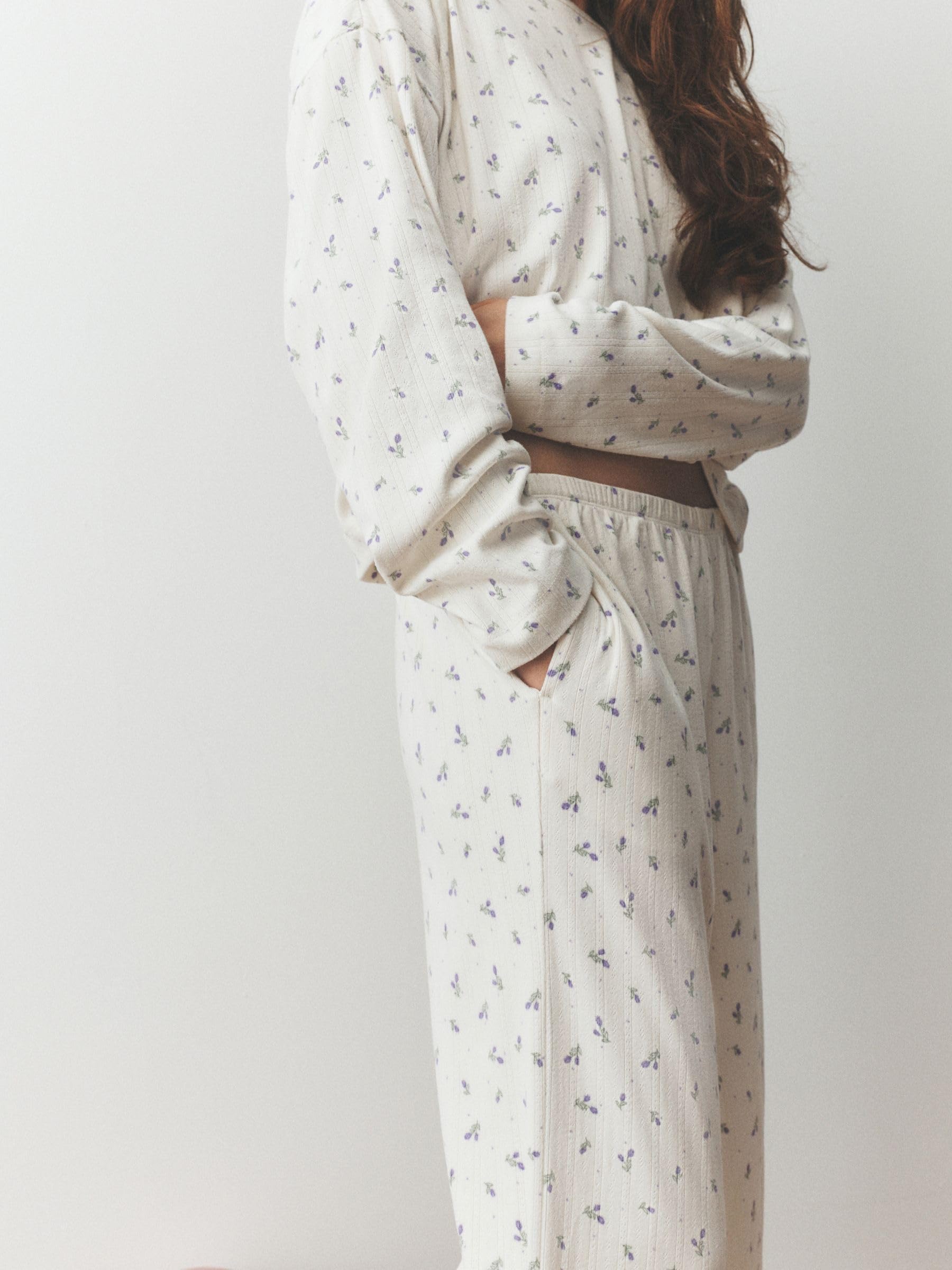 Next pigiama donna maniche lunghe XL traforato