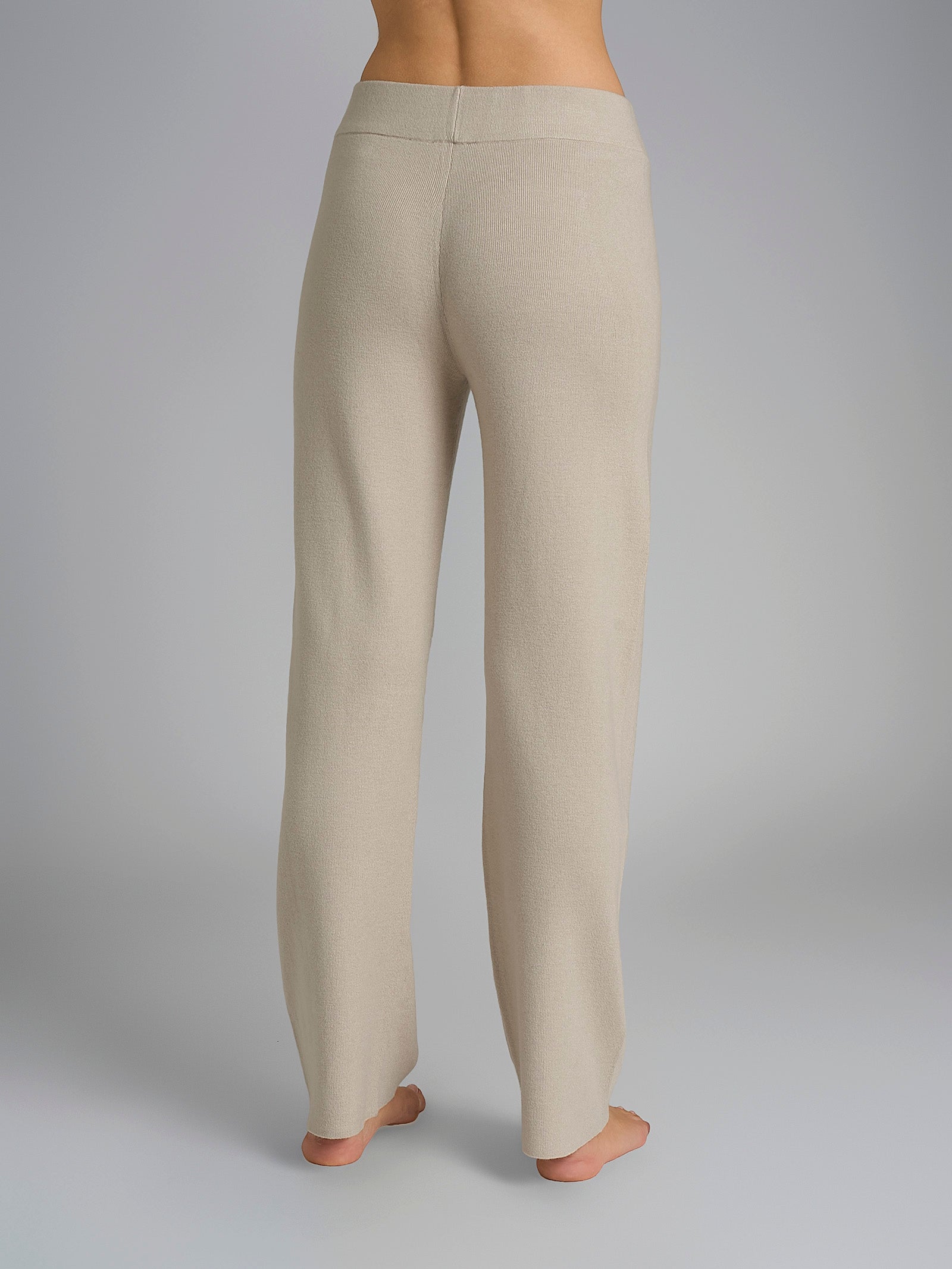Ragno Homewear The Wide Leg pantalone Champignon Super Soft