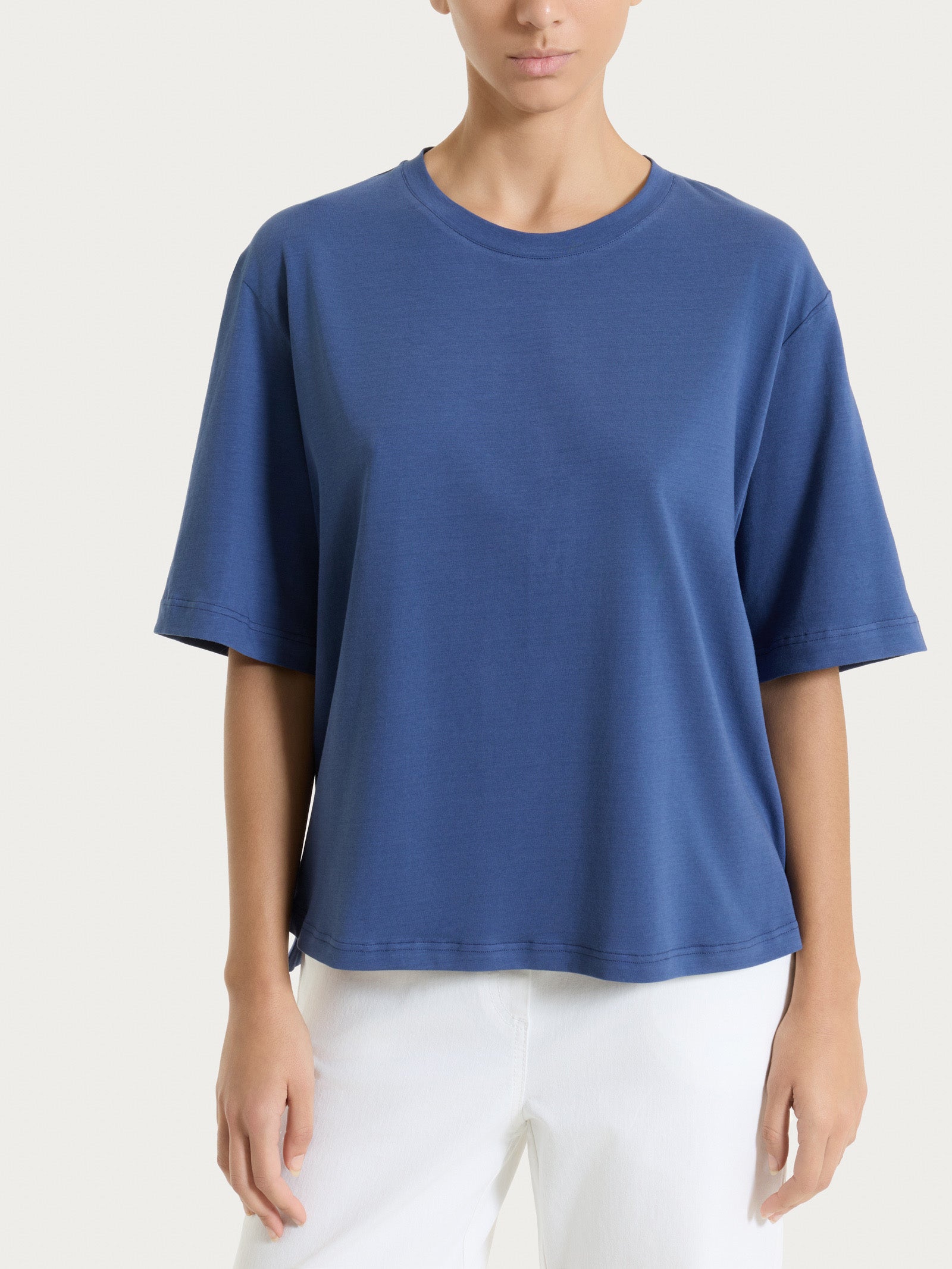 Ragno Ultralight t-shirt boxy manica corta blu Oceana