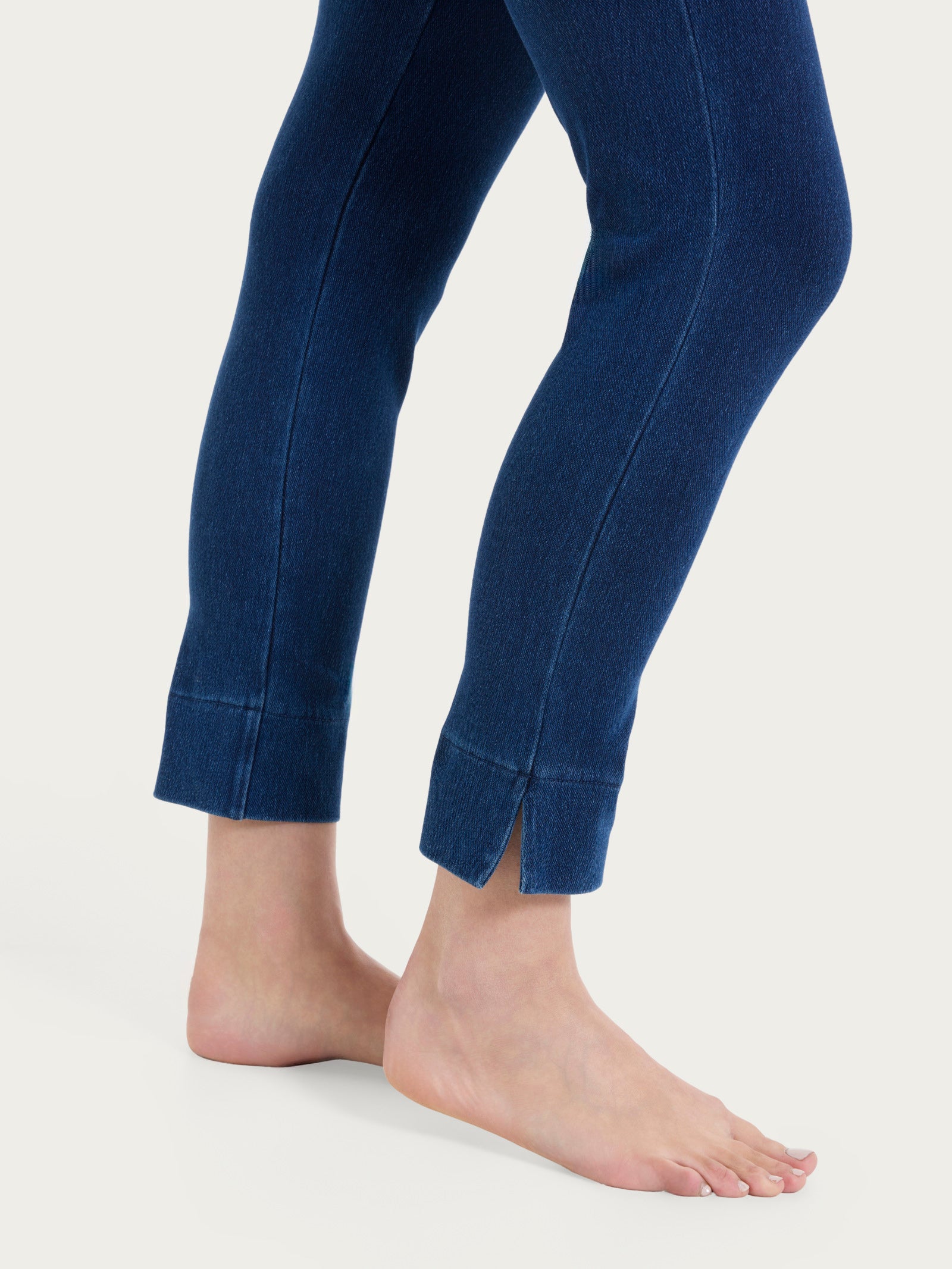 Ragno beYOUtiful Leggings Capri Maglia Denim Persia cotone