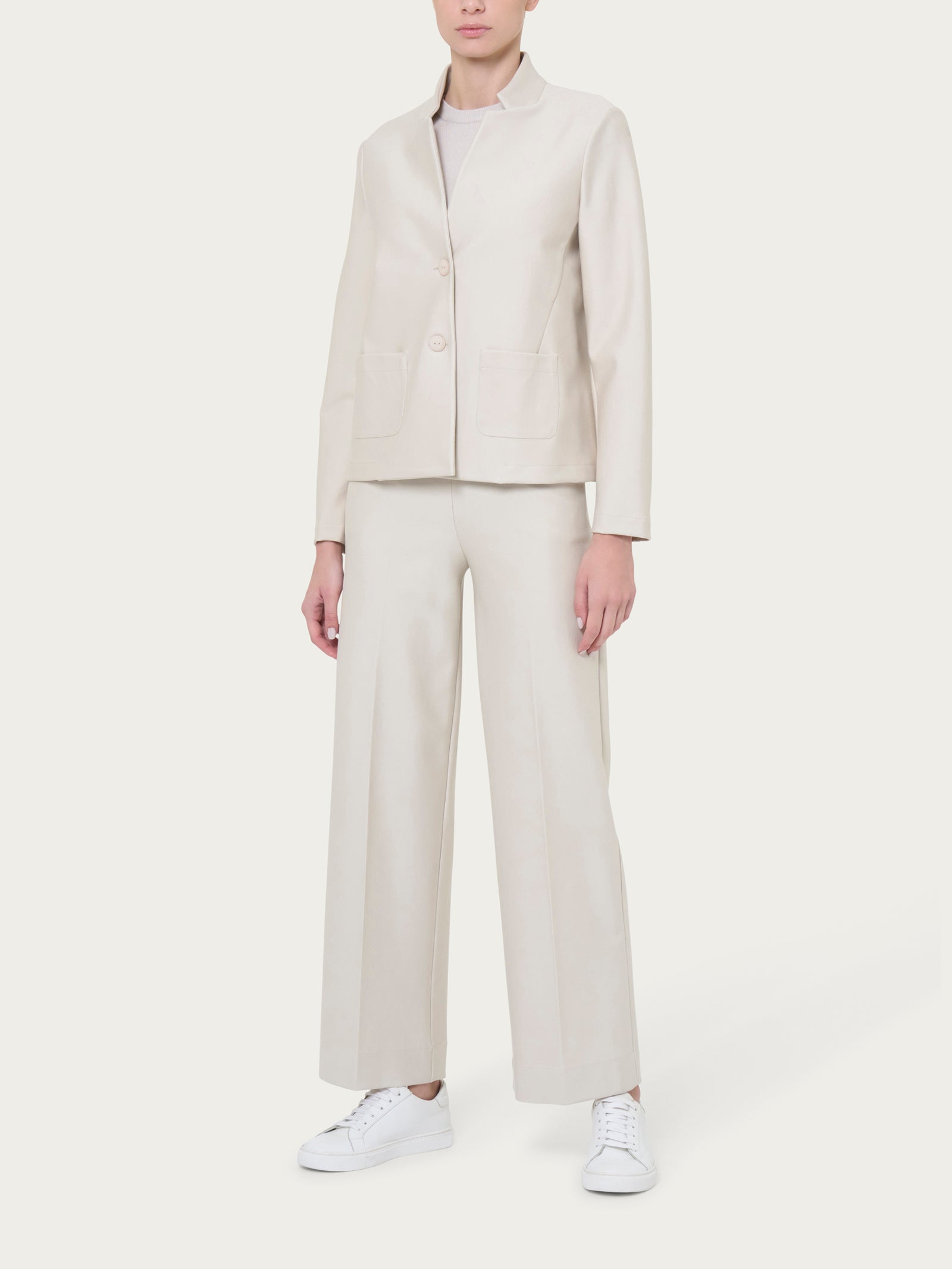 Ragno Compact Blazer Corto giacca donna champignon ingualcibile