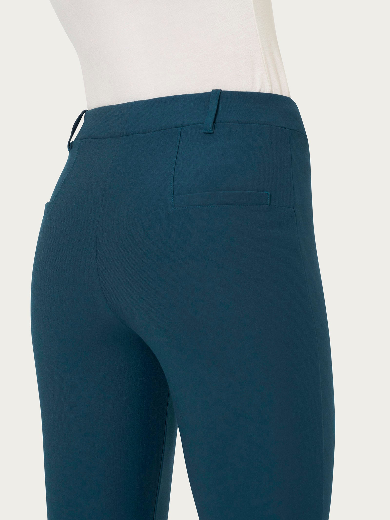 Ragno Compact Pantalone Slim Dritto Reflecting Pond