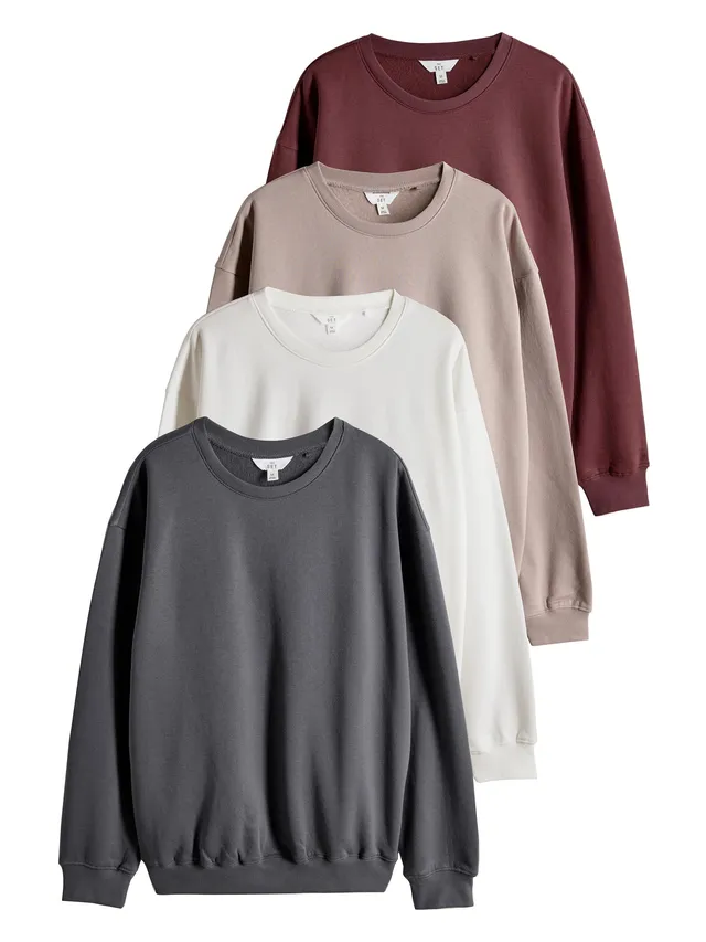 Geo Next The Set felpa girocollo oversize 4 pezzi