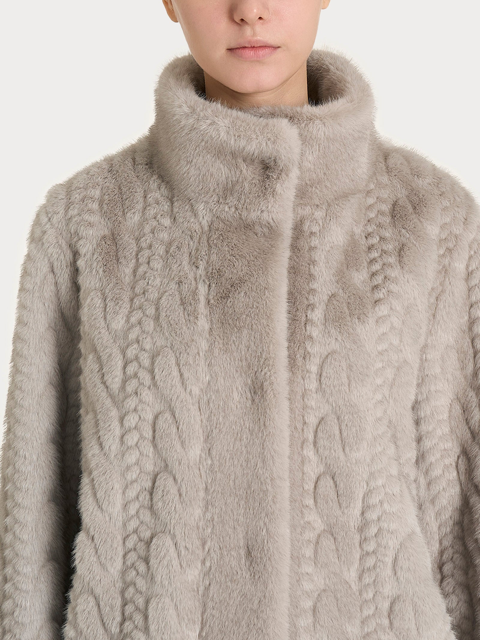 Ragno Cappotto Double-Face Donna String Vegan Fur