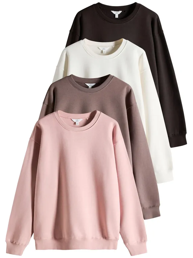 Next The Set felpe girocollo donna 4 pezzi comode