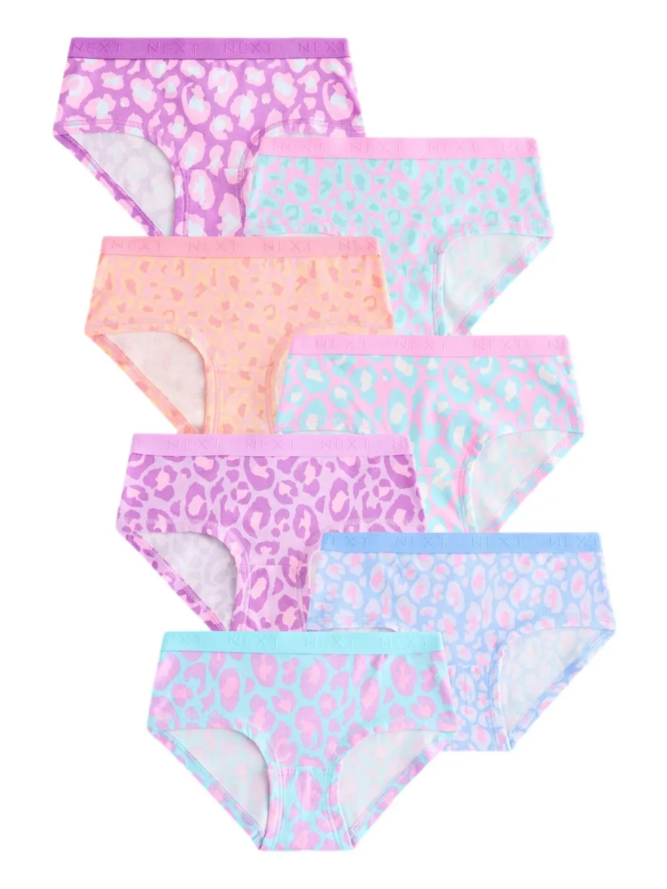 Next confezione 7 slip vita bassa bambina cotone