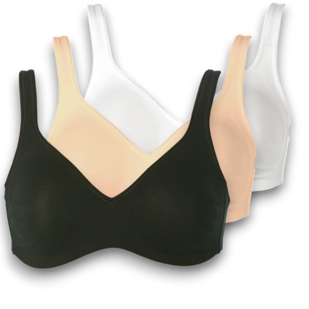 Lady C Reggiseno Coppe Preformate Bianco 2B