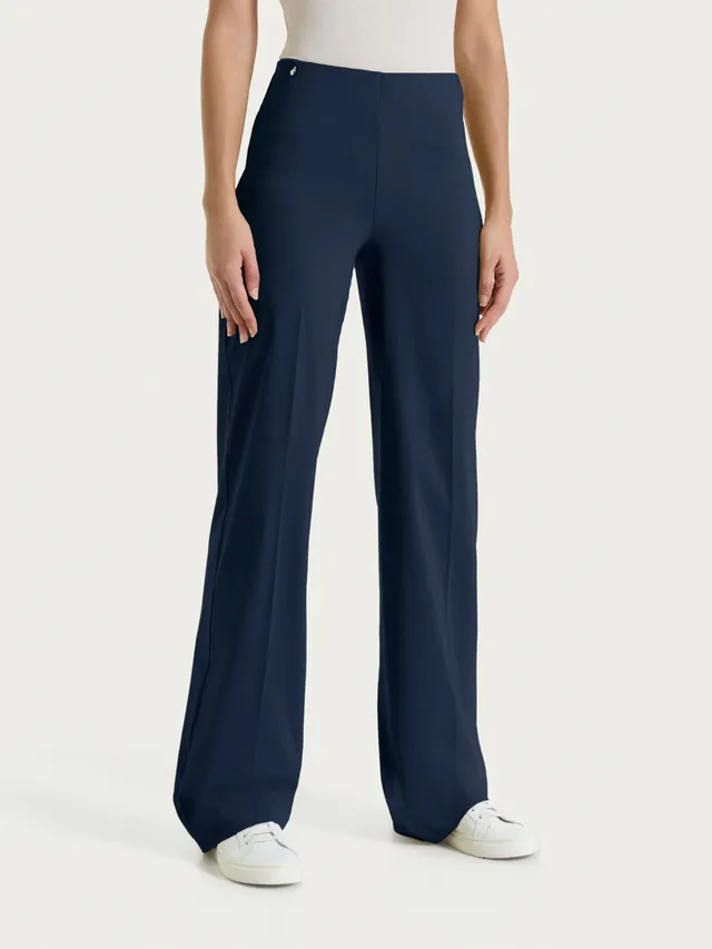 Ragno Super Fresh pantalone ampio bleu fresco