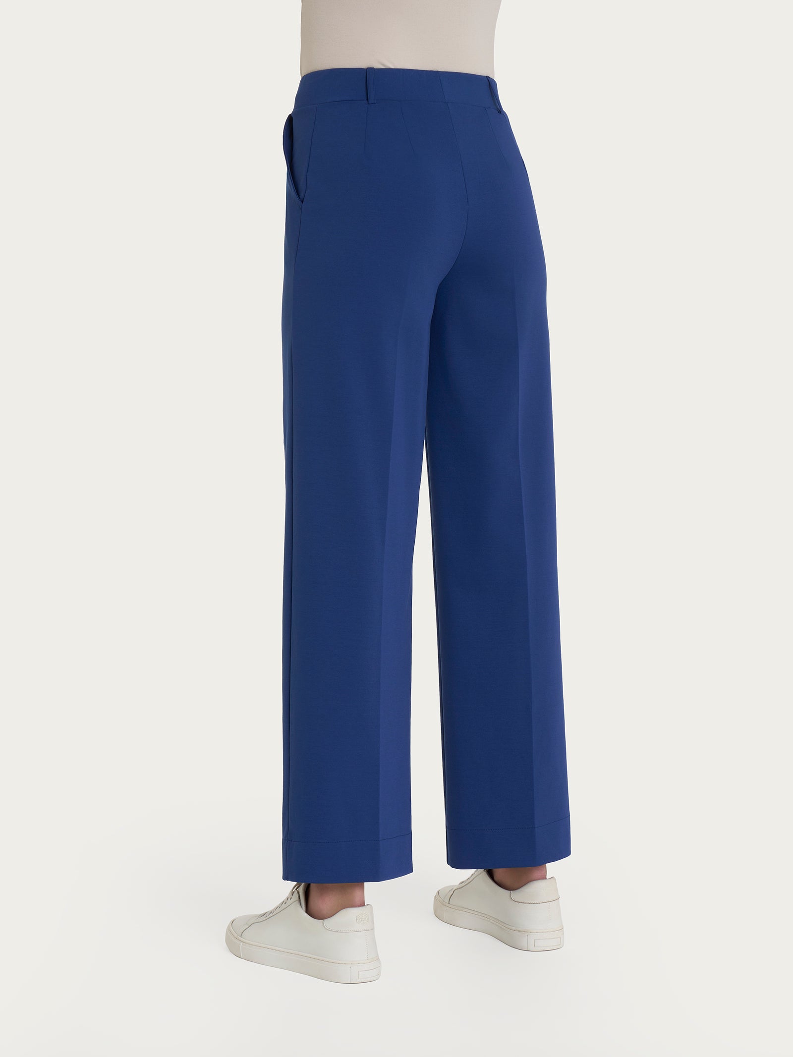 Ragno Compact Light Pantalone Ampio Blueberry con Tasche
