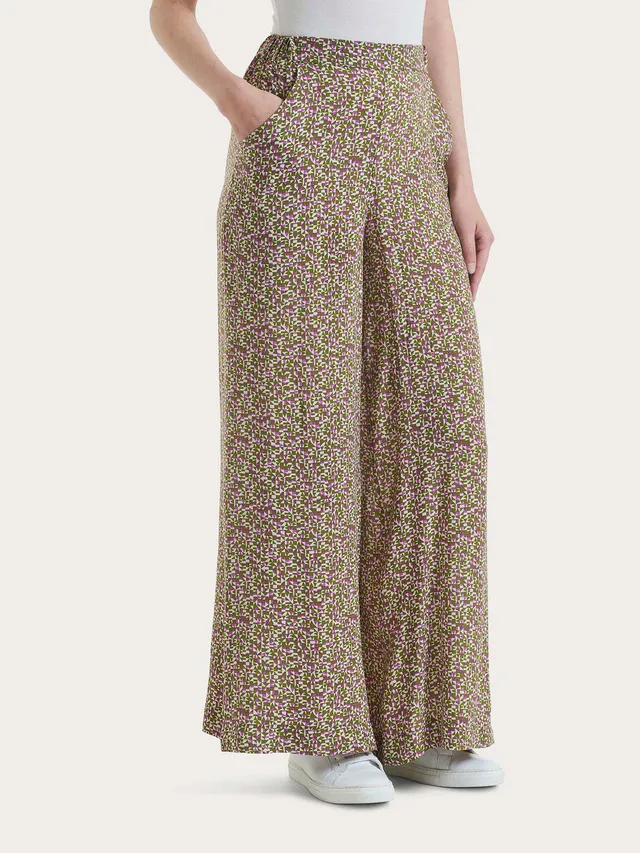 Ragno Ecoseta Pantalone Palazzo Fant. Cattleya largo