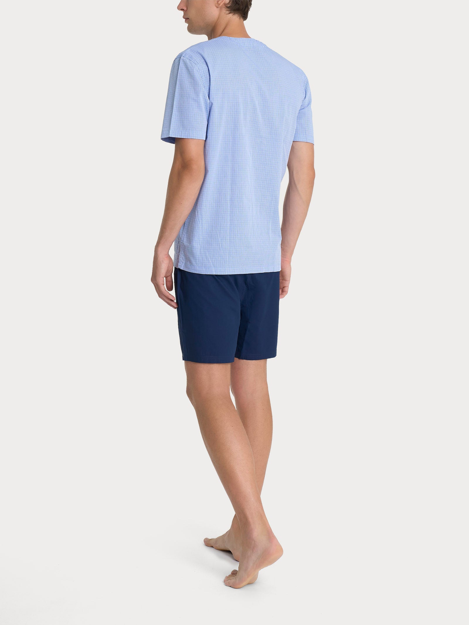 Ragno Jersey Cotone Pigiama Corto Aperto Heather cotone