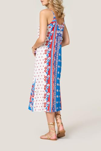 Goldenpoint Bandana copricostume lungo smanicato multicolor
