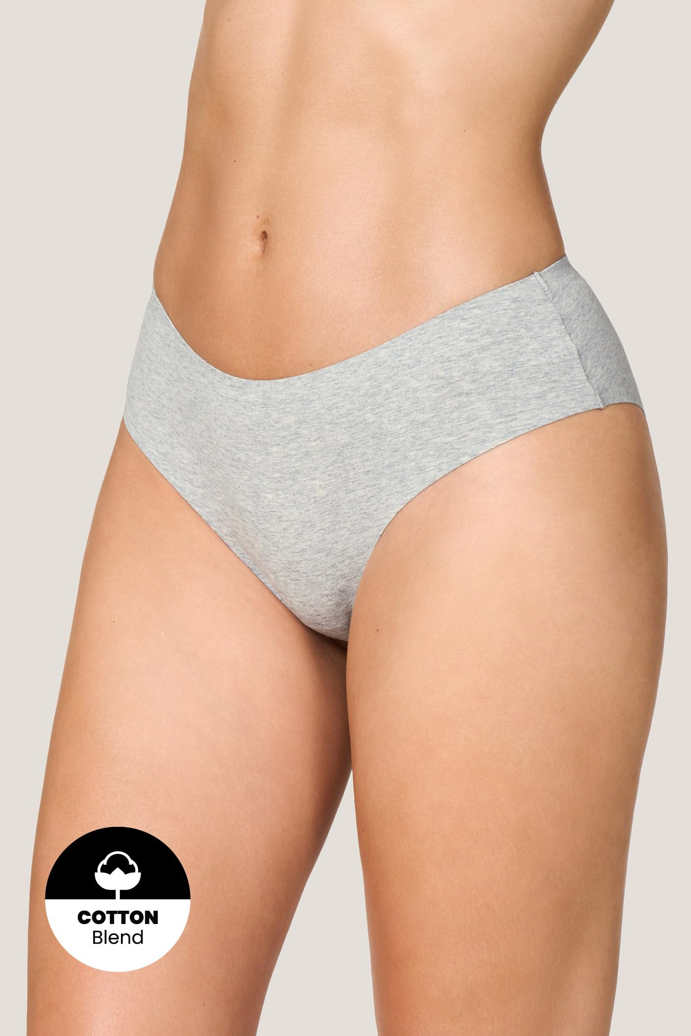 Goldenpoint Slip Fianco Medio Seamless Cotone Elasticizzato