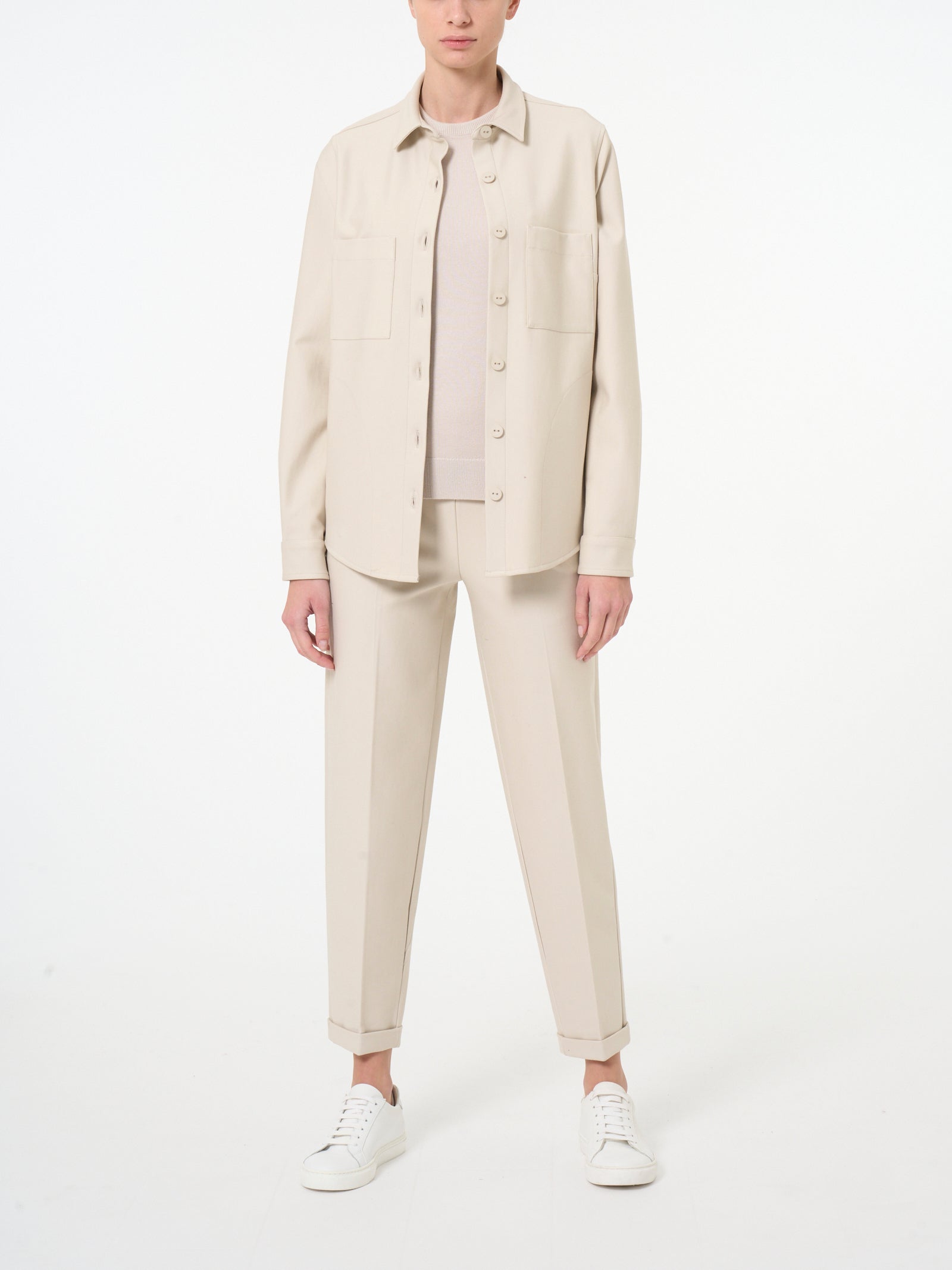Ragno Compact Shacket Pine Bark giacca donna calda
