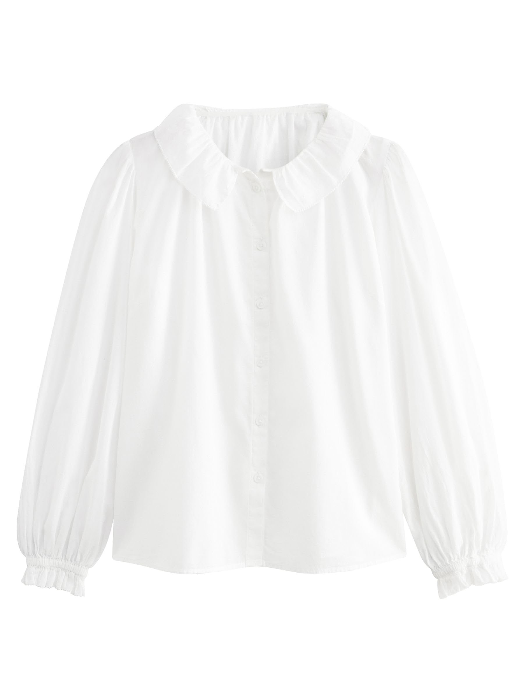 Geo Next The Set blusa donna cotone 2 pezzi volant