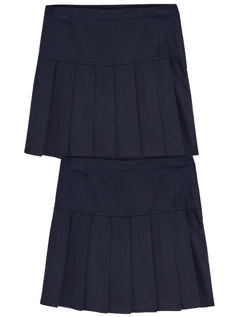 NEXT gonna pieghe bambina scuola 2 pezzi blu facile stiro