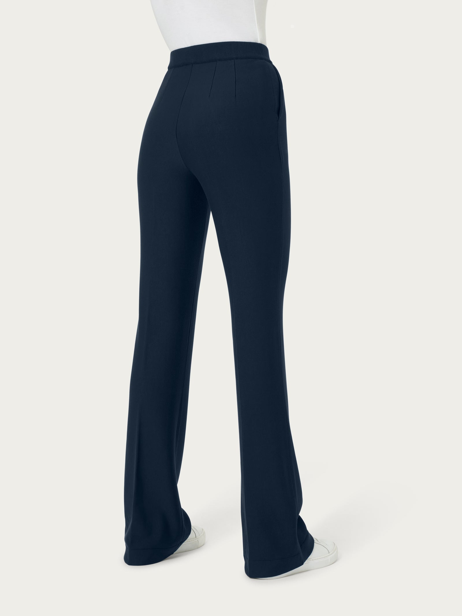 Ragno Comfort The Flare pantalone flare Bleu