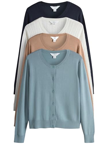 Next The Set cardigan trecce donna 4 pezzi taglia vera