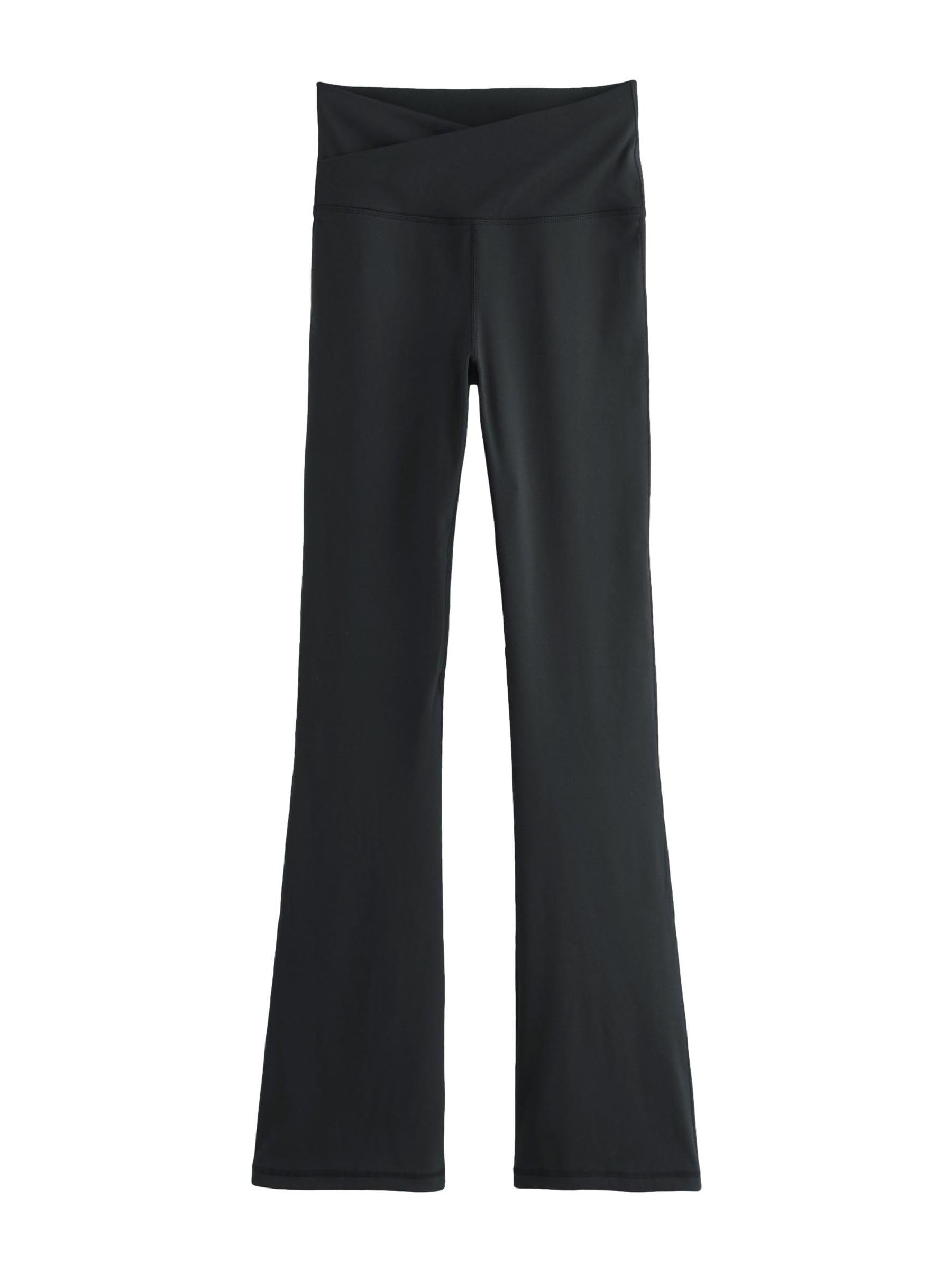 Next leggings donna S a zampa vita incrociata sport