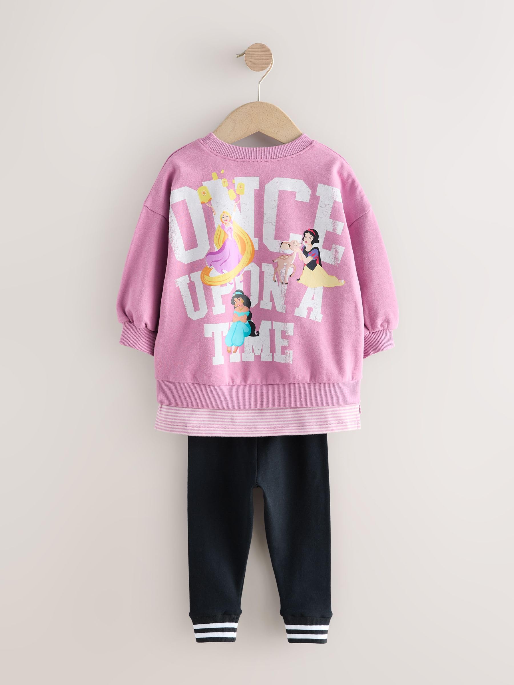 Geo Next completo top finto strato e leggings bambina Principesse