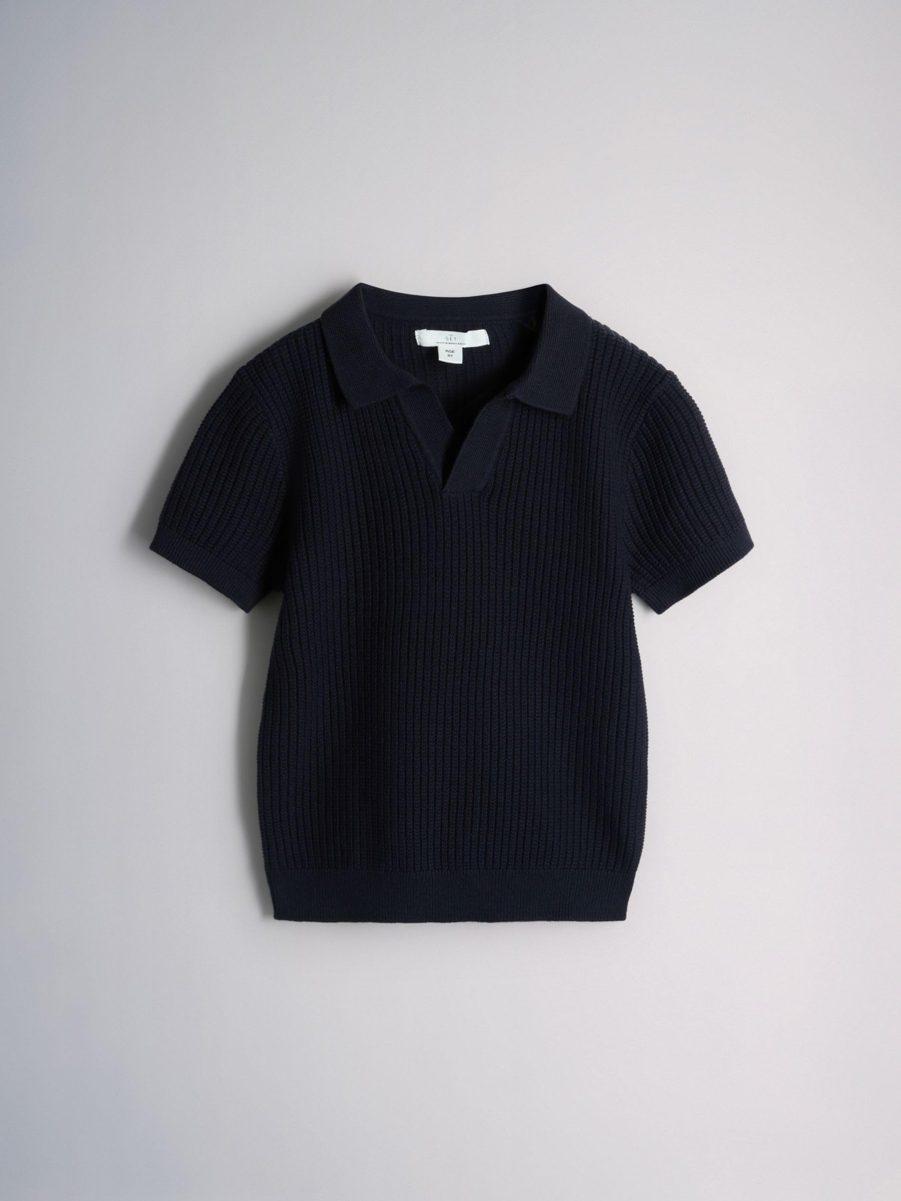 Geo Next The Set Maglia ragazzo 2 pezzi testurizzata collo aperto