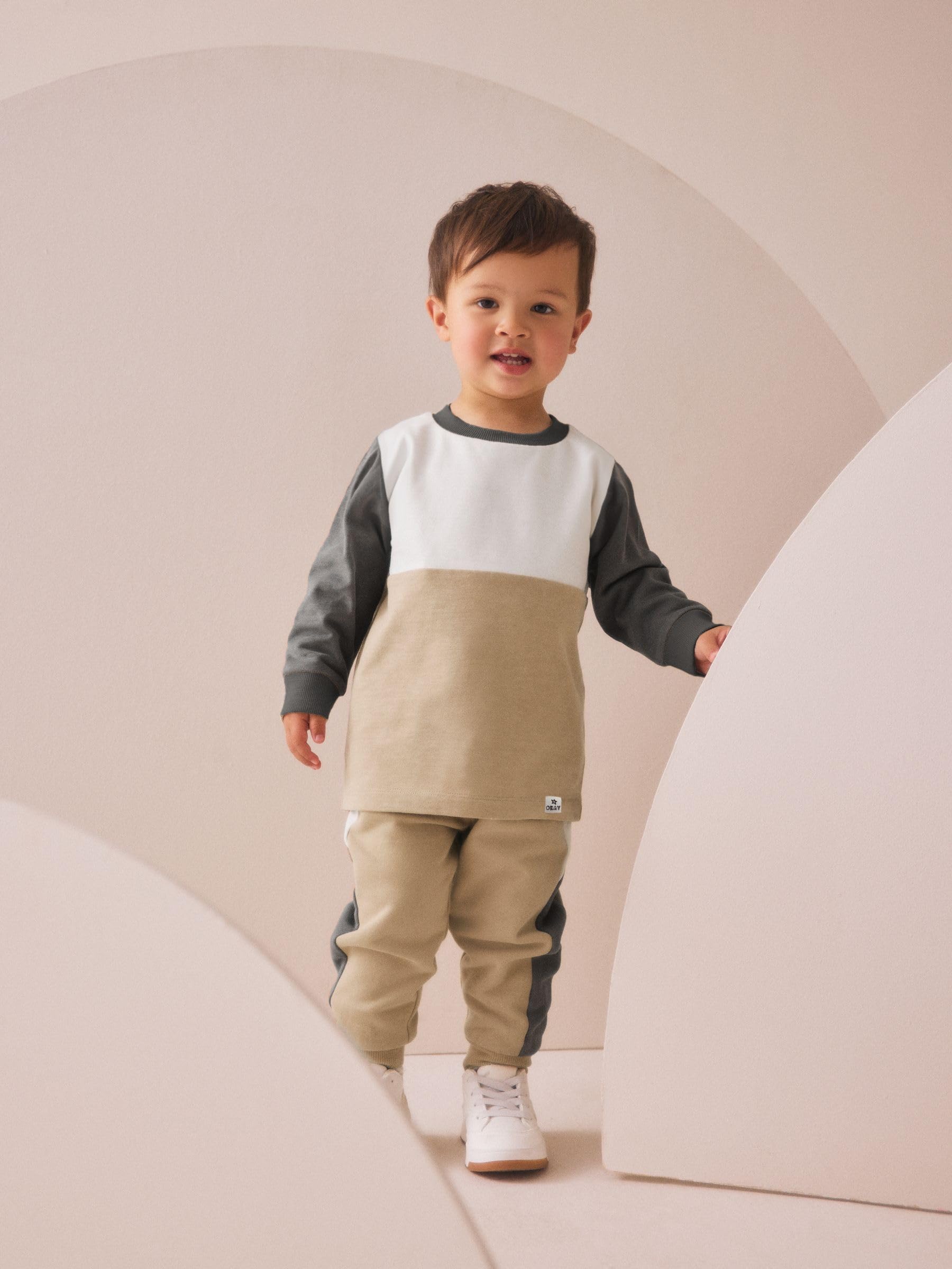 Next completo bambino t-shirt maniche lunghe e pantaloni cotone