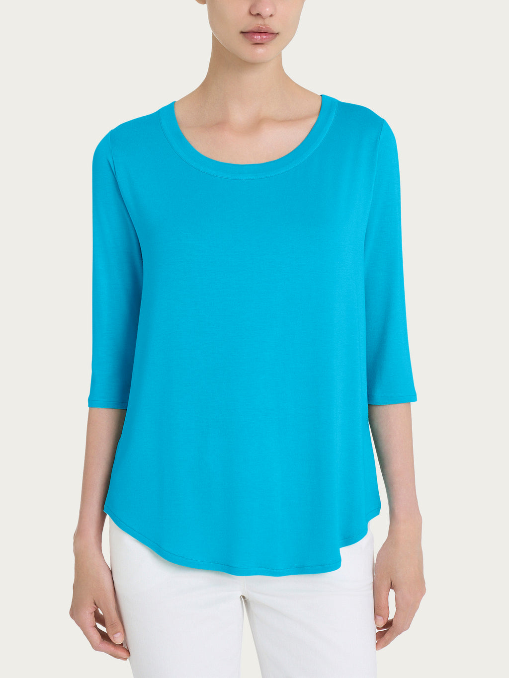 Ragno Viscosa Summer maglietta donna Aquarius viscosa elasticizzata