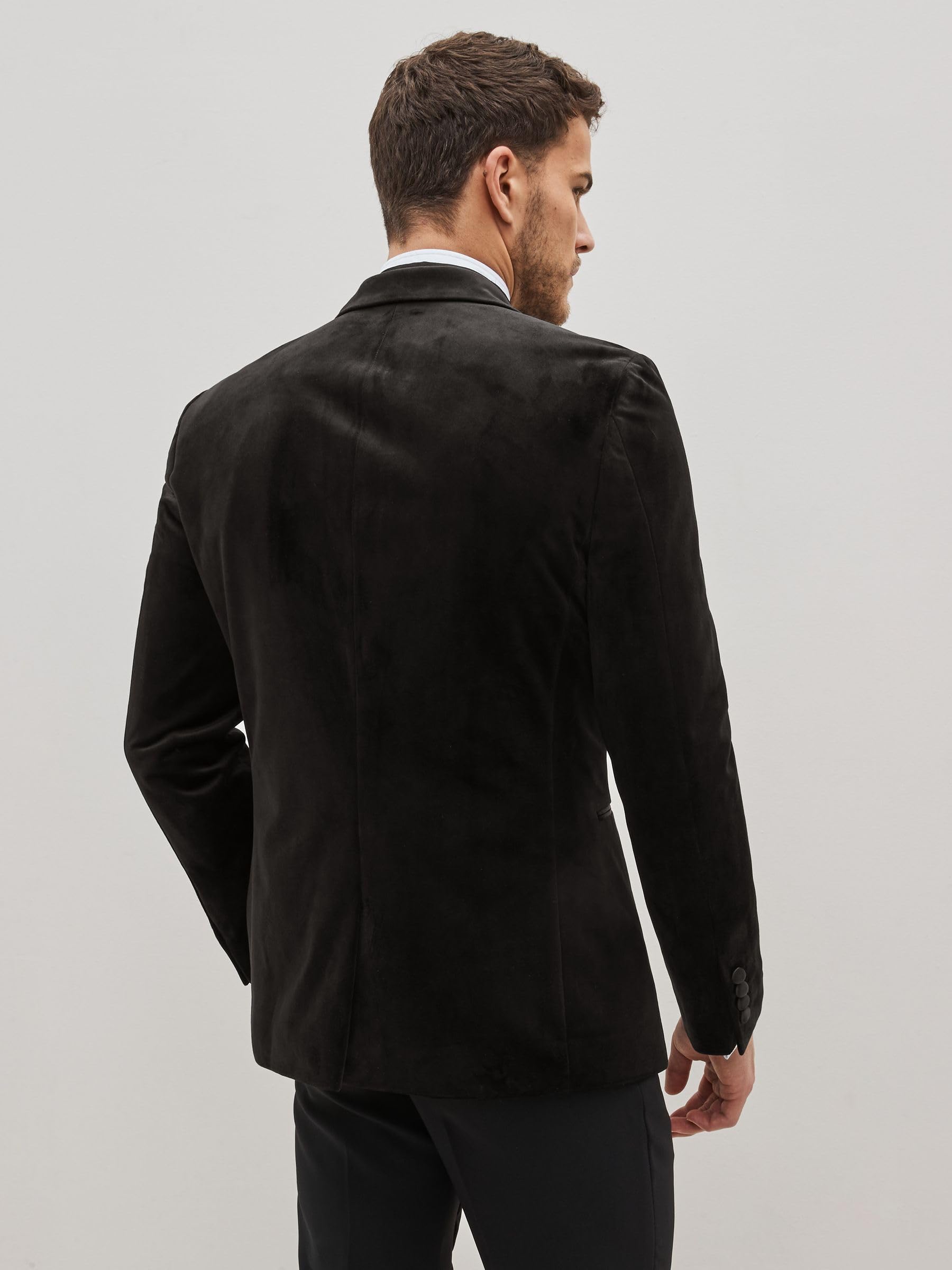 Next Blazer Velluto Slim Uomo