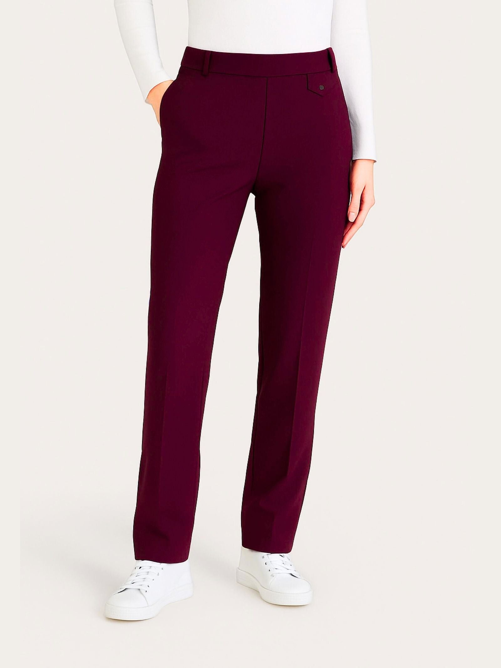 Ragno Compact pantalone dritto fig straight leg