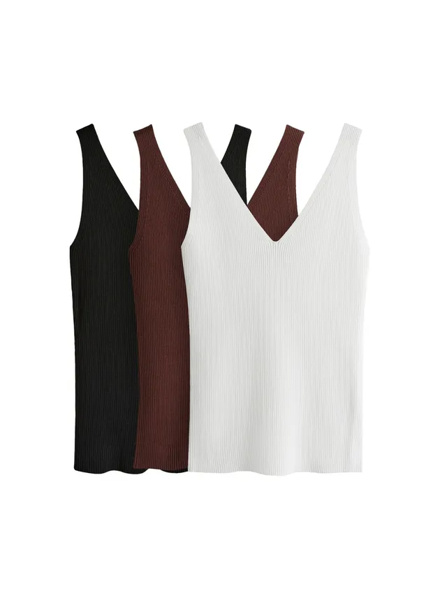 Next The Set canotte maglia donna confezione 3 uso quotidiano