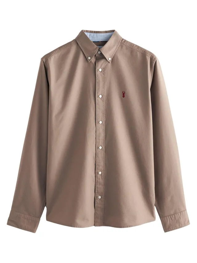 Next Oxford Camicia Uomo Manica Lunga Taglia L 100% Cotone