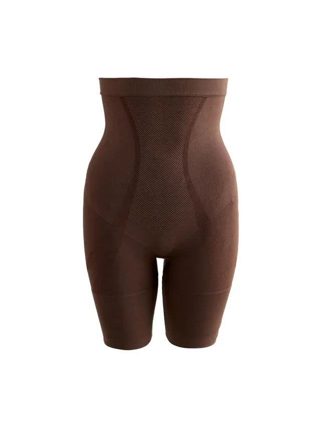 Next slip modellante senza cuciture shorts 8-10 chocolate nude