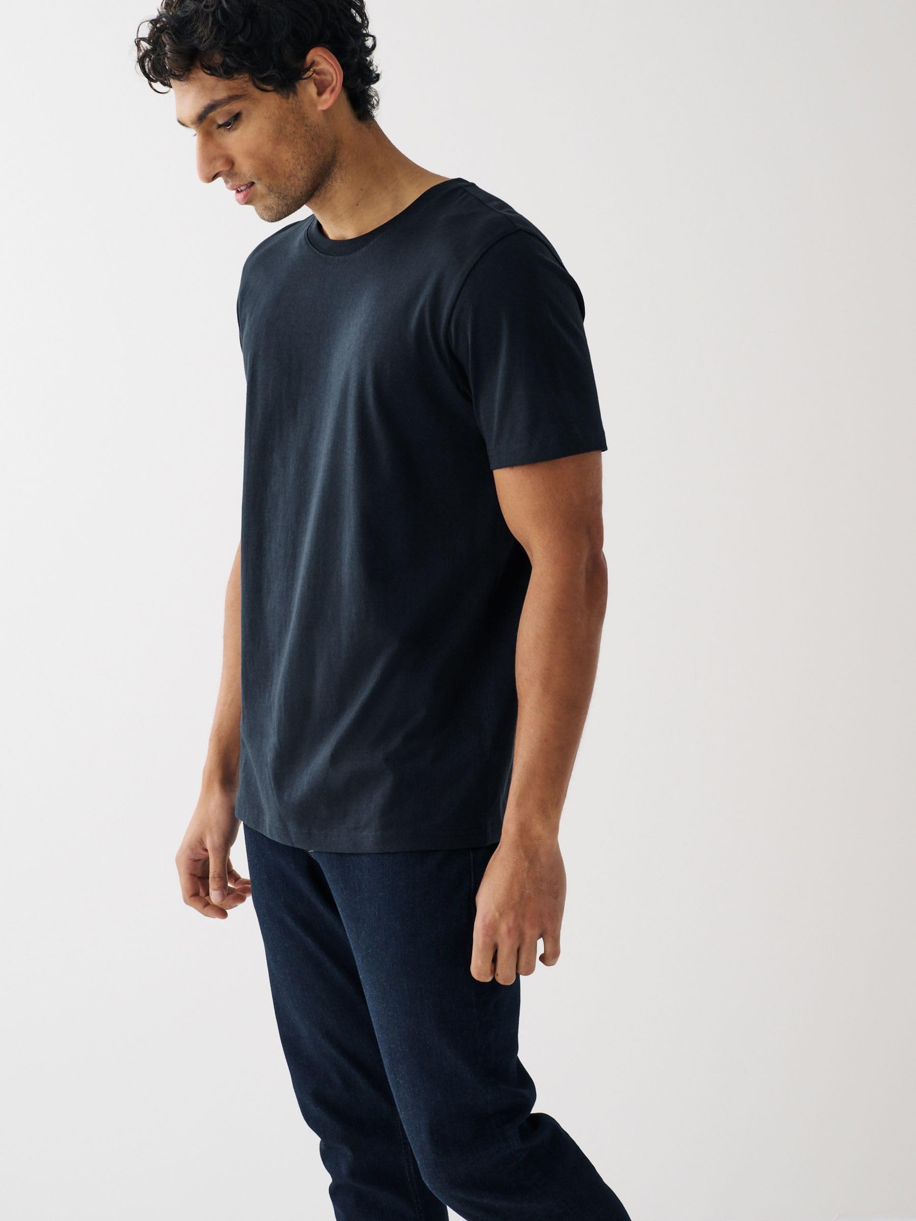 Next Basic T-Shirt Cotone Uomo Confezione da 6 Regular