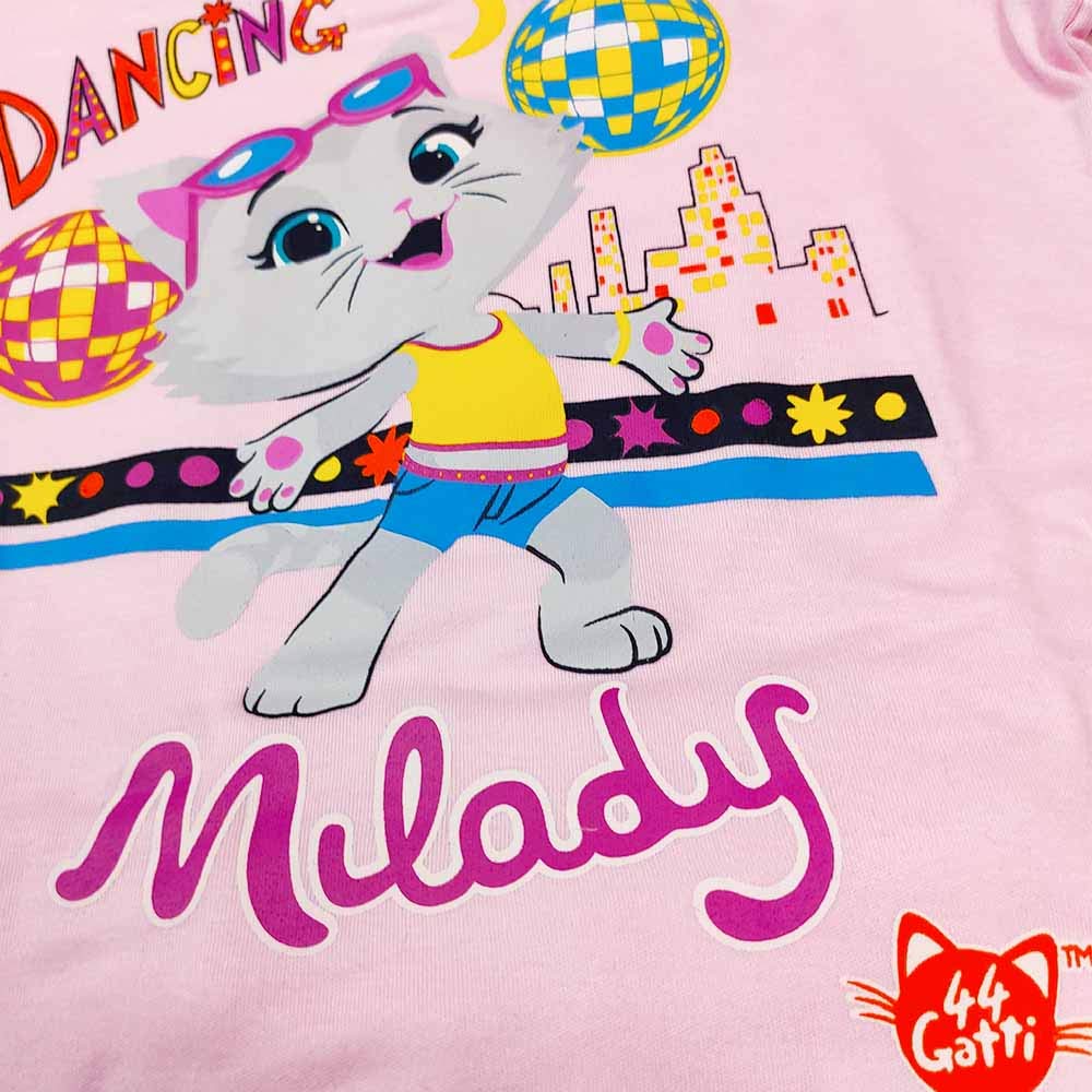 Lady C Sabor 44 Gatti pigiama bimba cotone invernale