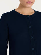 Ragno Four Seasons cardigan donna Bleu in viscosa