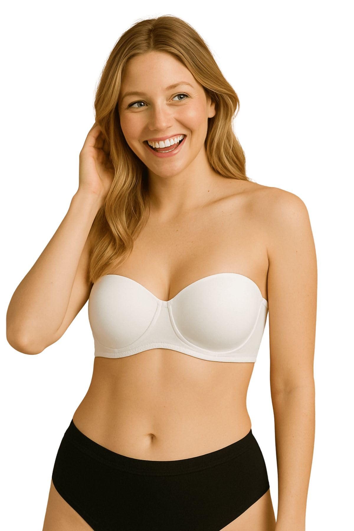 Lady C Balconcino Preformato Reggiseno con Ferretto Sostegno