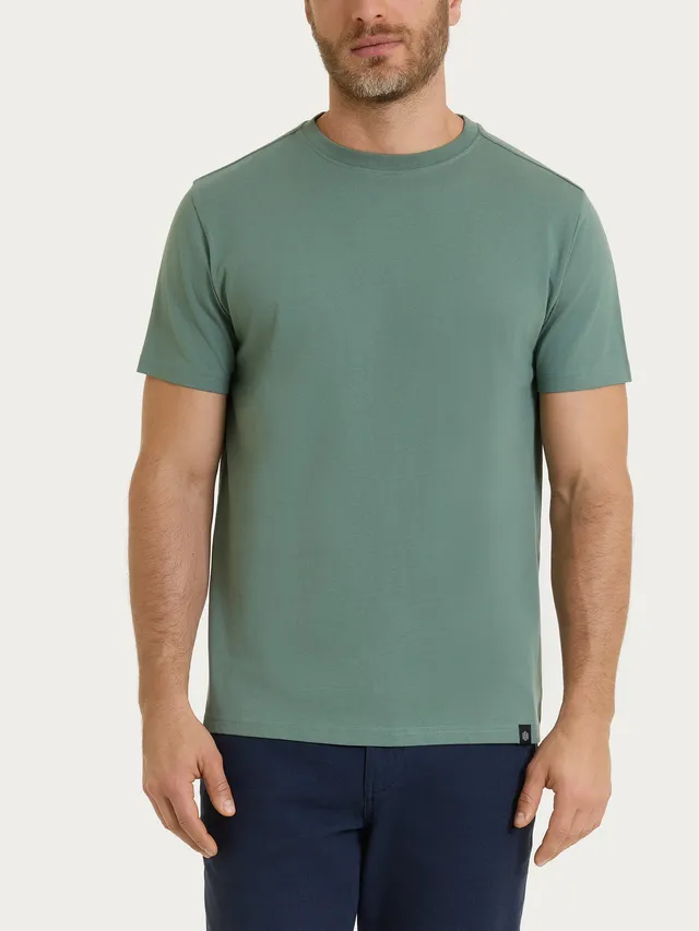 Ragno T-shirt Girocollo Jersey Cotone Laurel Wreath manica corta