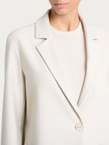 Ragno Compact Champignon blazer over monopetto elasticizzato