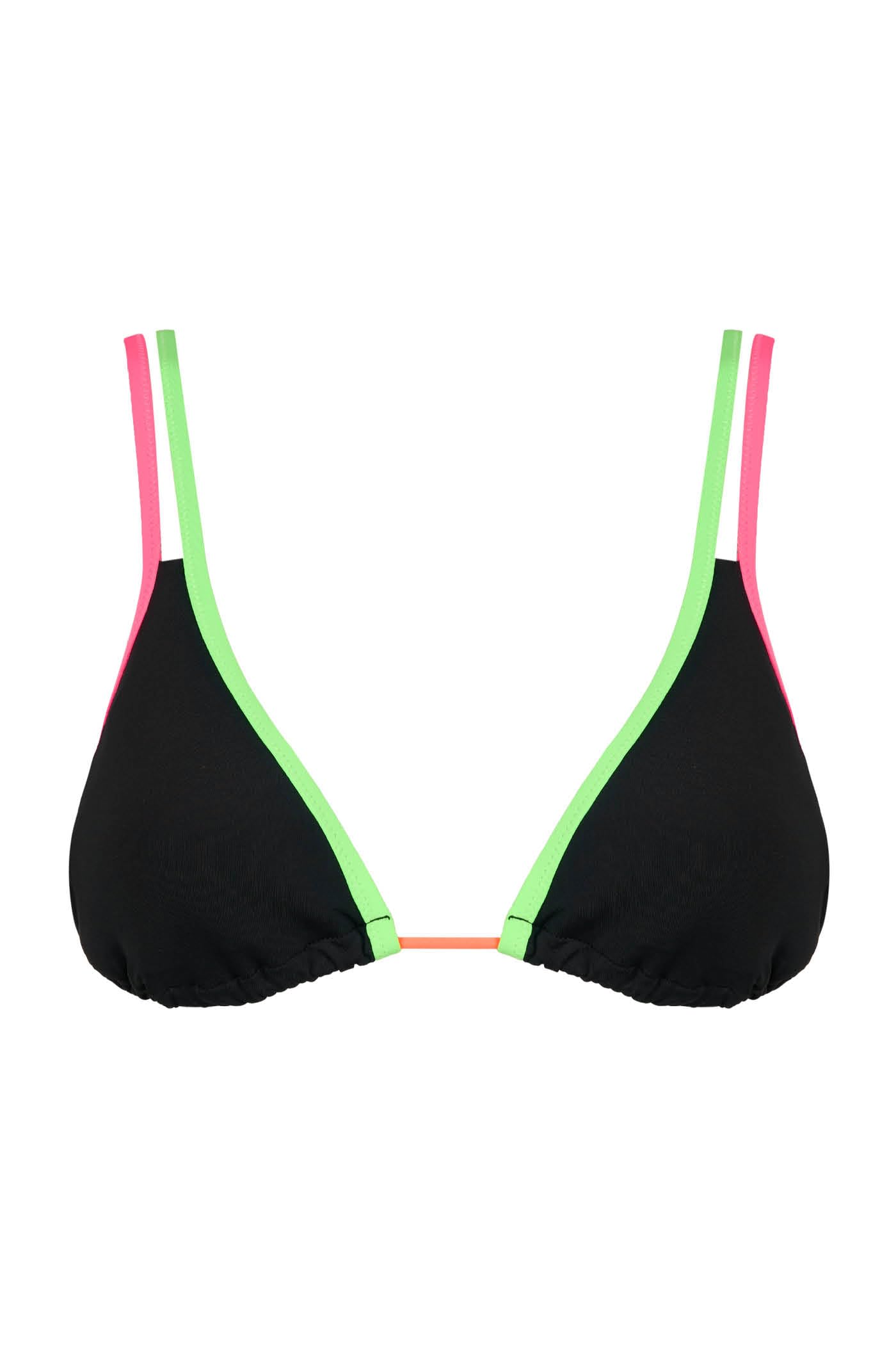 Goldenpoint Neon Top Bikini Triangolo Senza Imbottitura