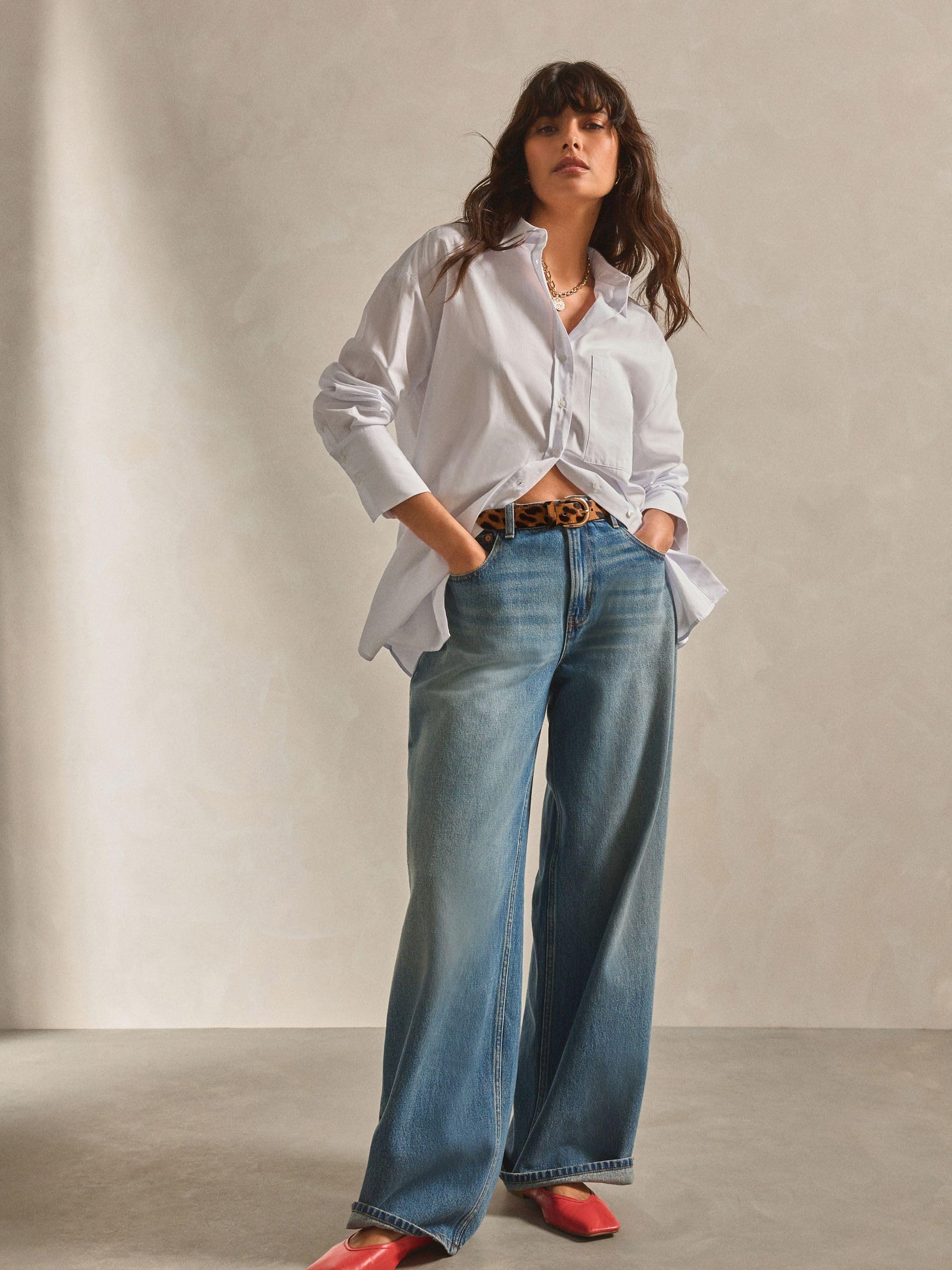Next cintura regular in pelle donna taglia XS vera pelle