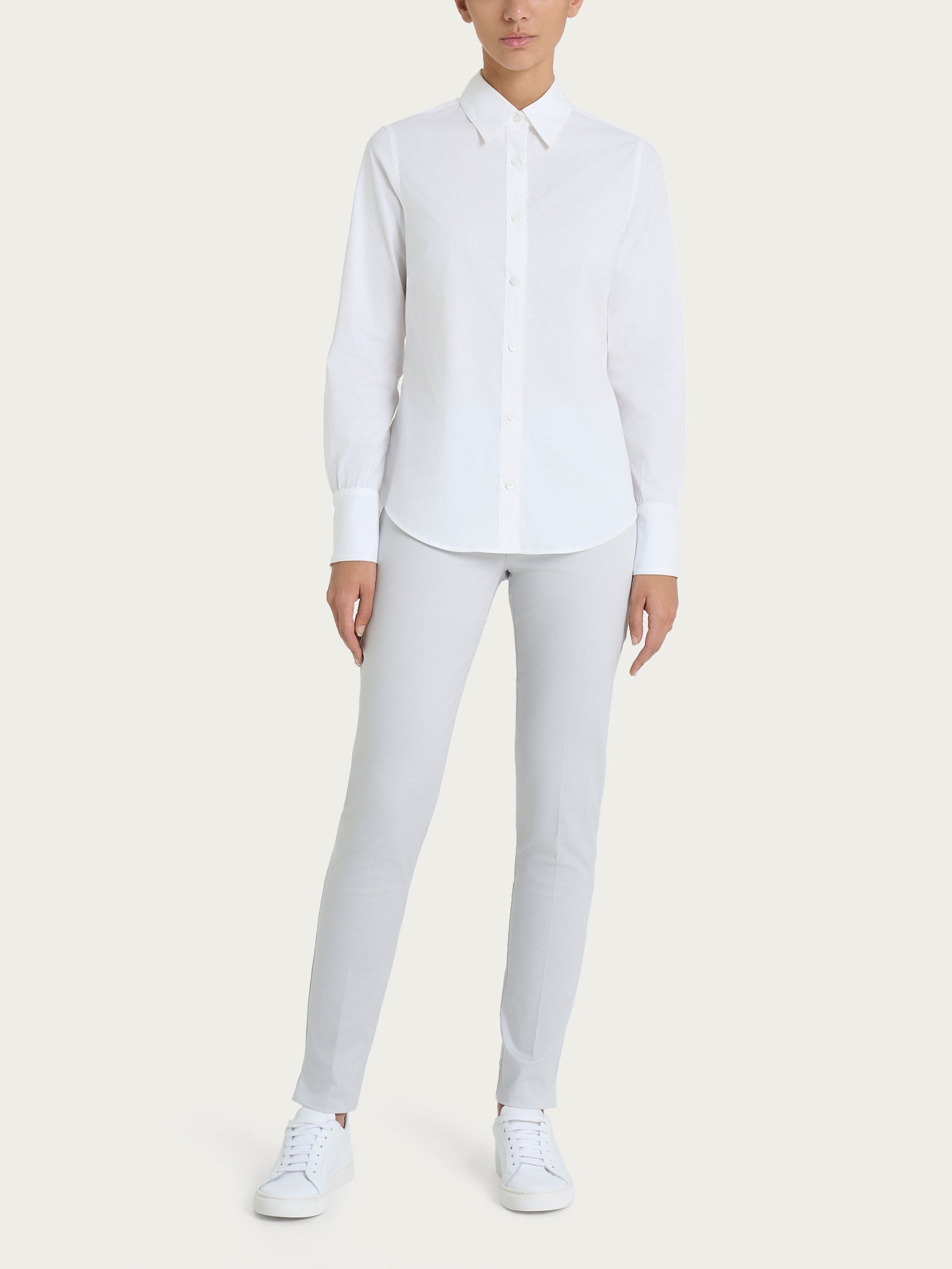Ragno Camicia Classica Popeline camicia donna Bianco regular