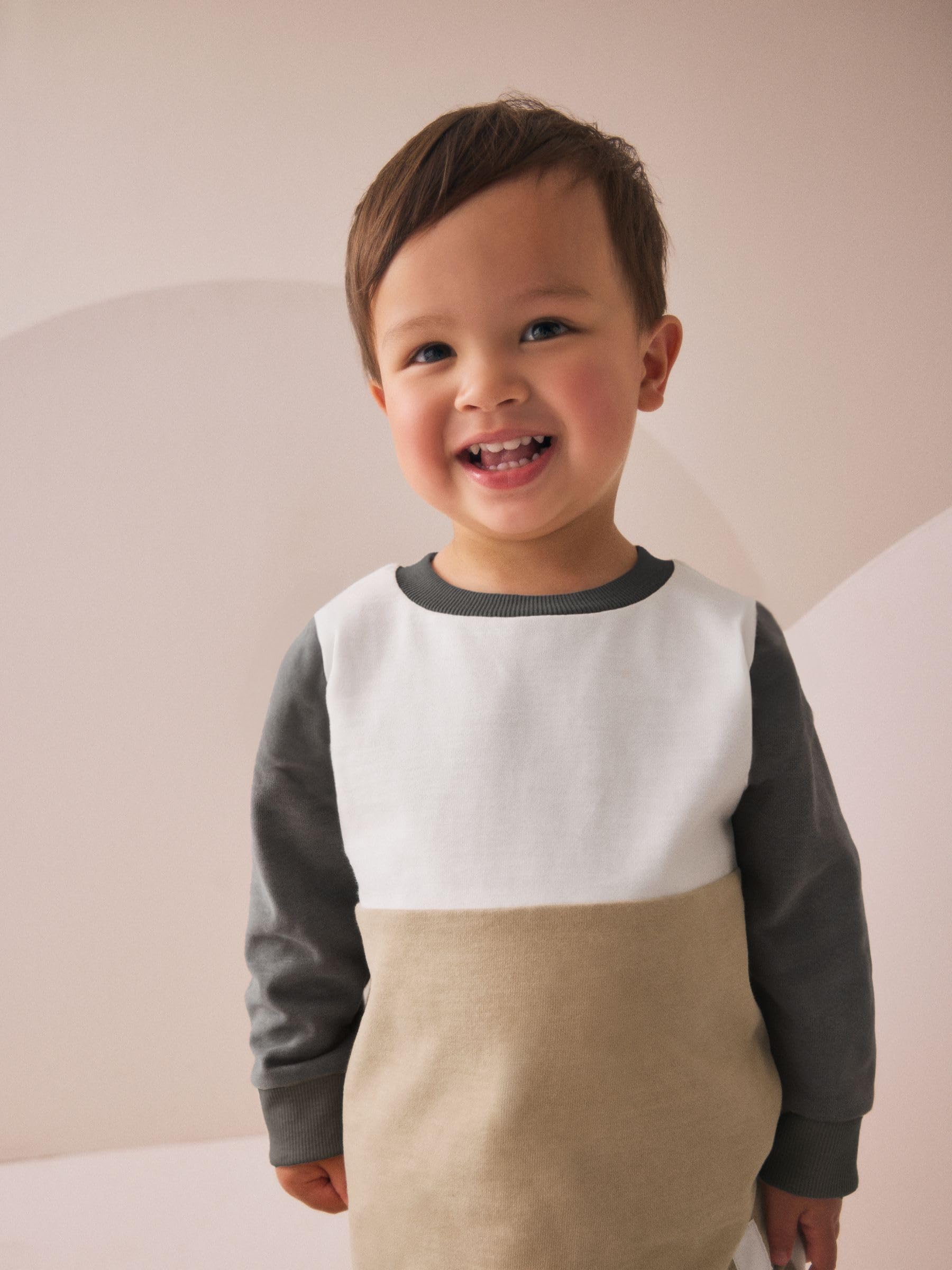 Next completo bambino t-shirt maniche lunghe e pantaloni cotone