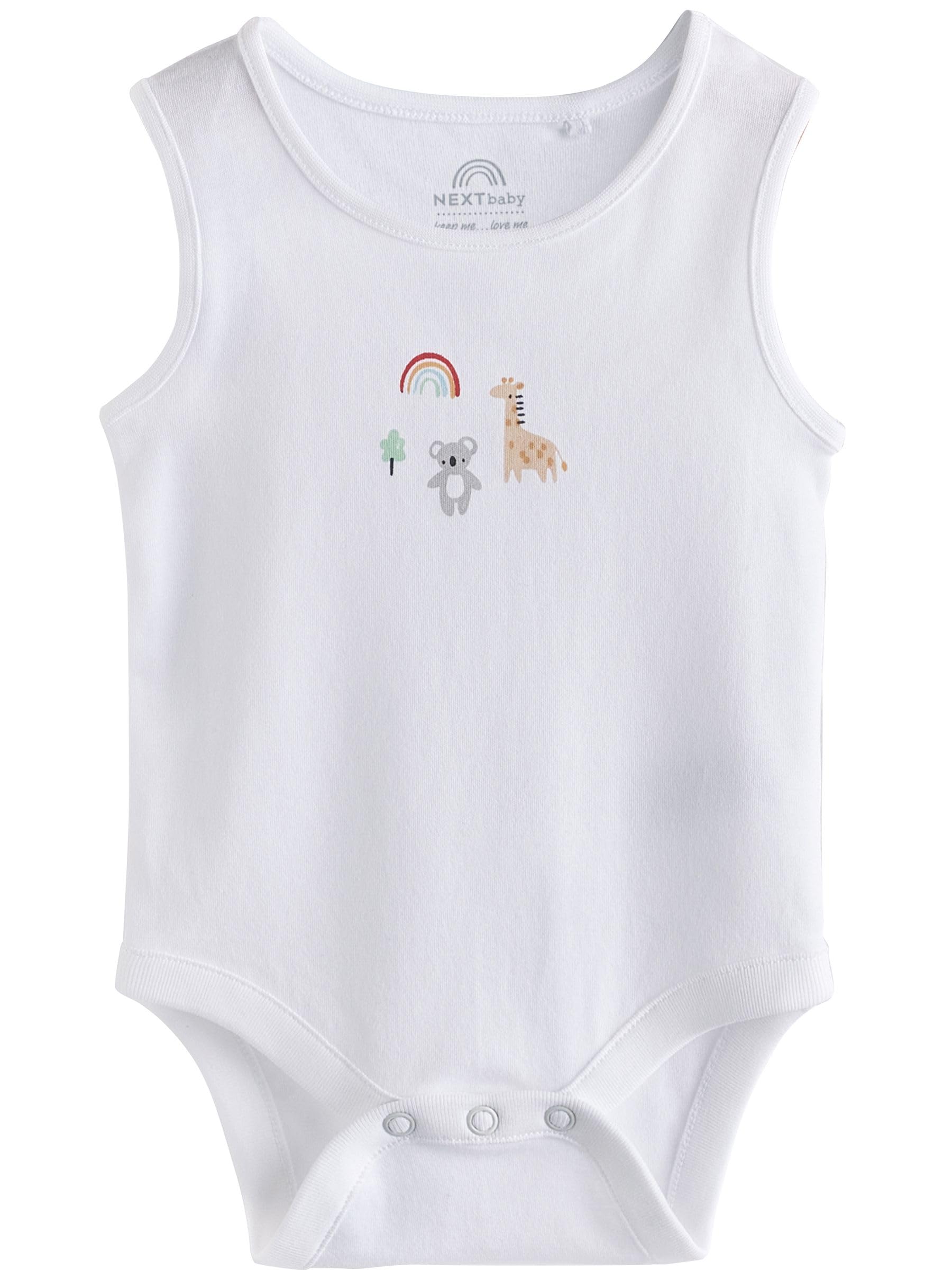 Geo Next Body Canotta Neonato 5 Pezzi Cotone Taglia 50