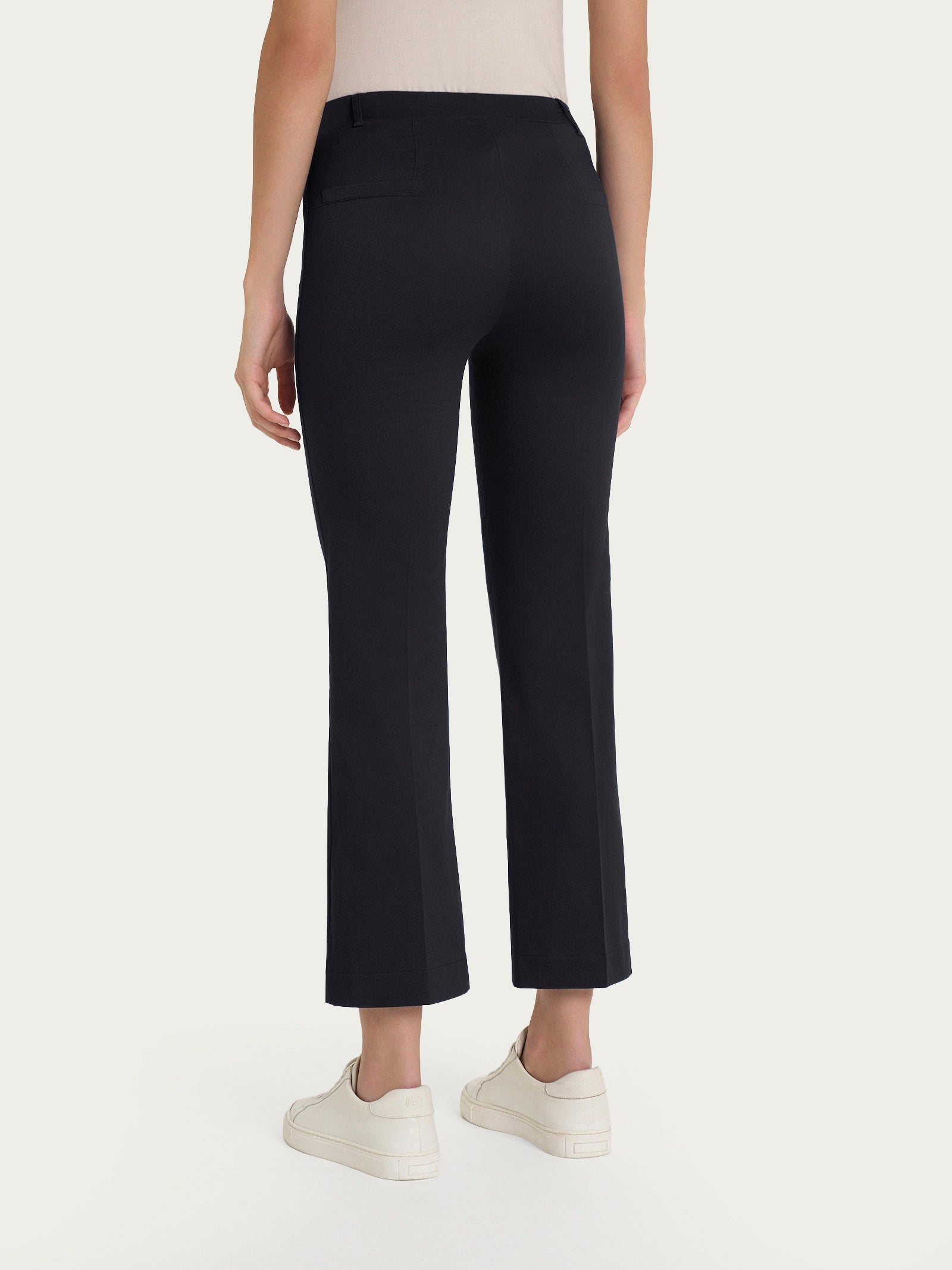Ragno Satin Power pantalone donna flare Nero alla caviglia