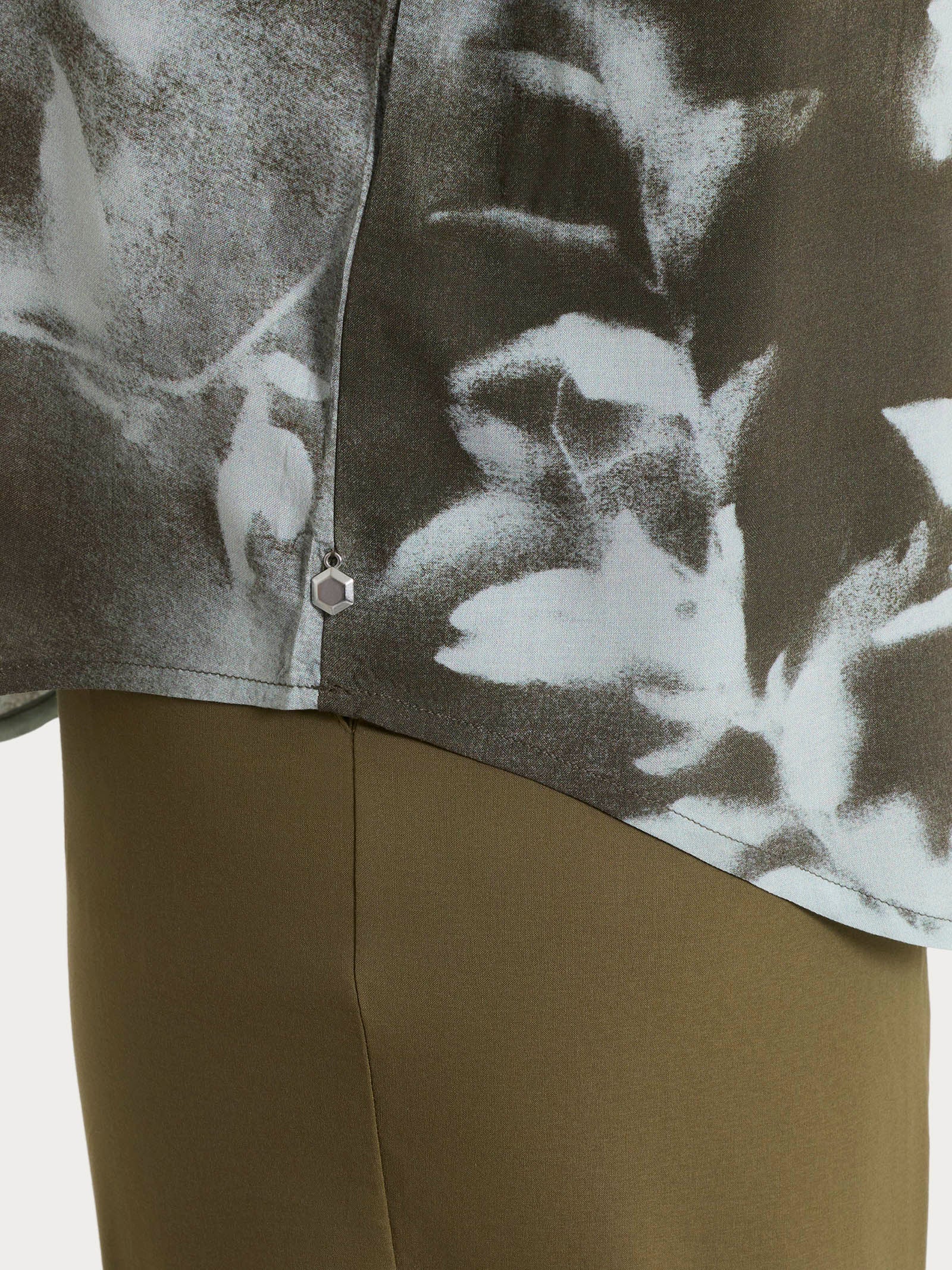 Ragno EcoSeta Blusa Manica 3/4 Fant. Foggy Dew Floreale