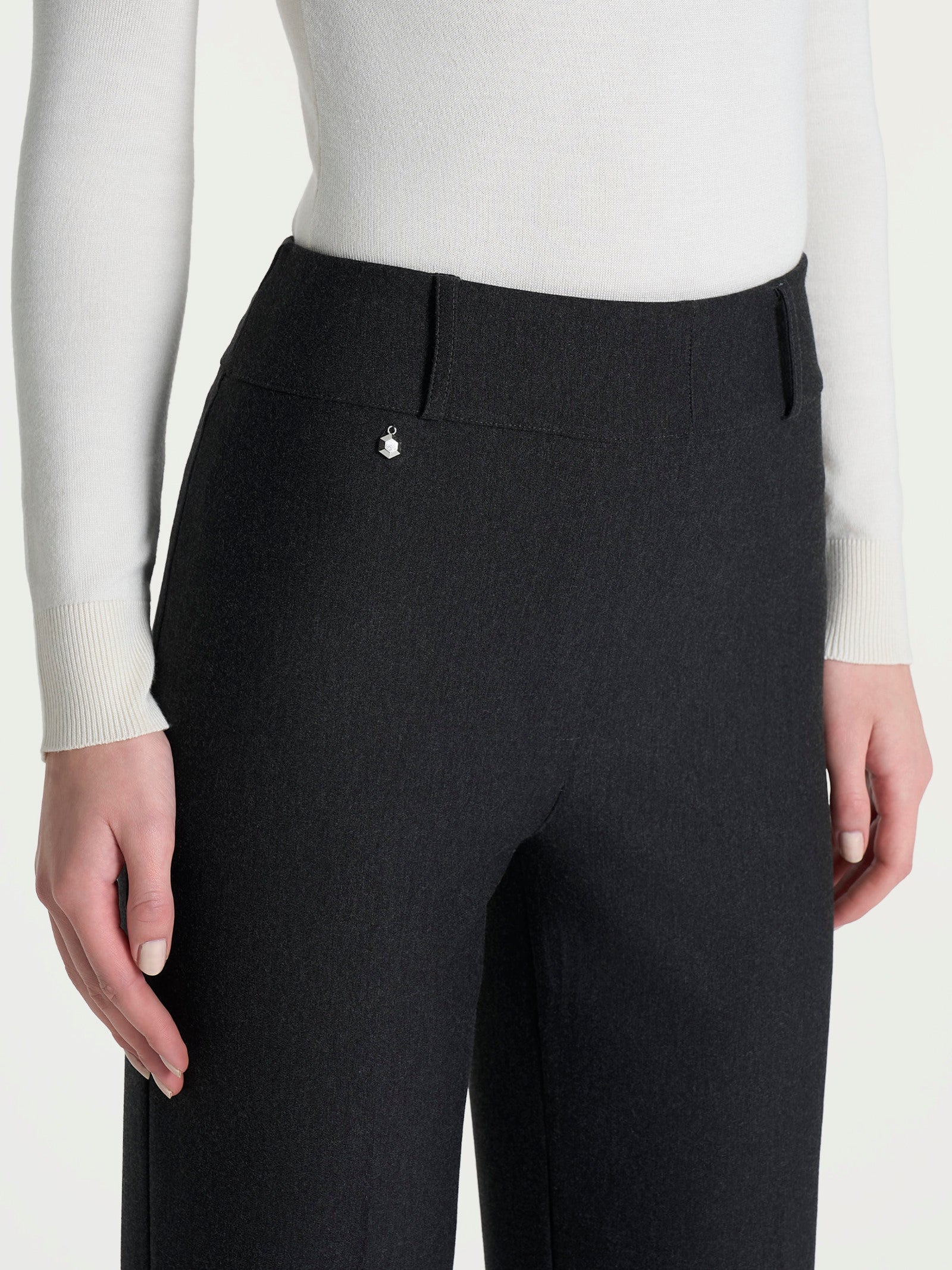 Ragno Compact Pantalone a carota nero punto Milano
