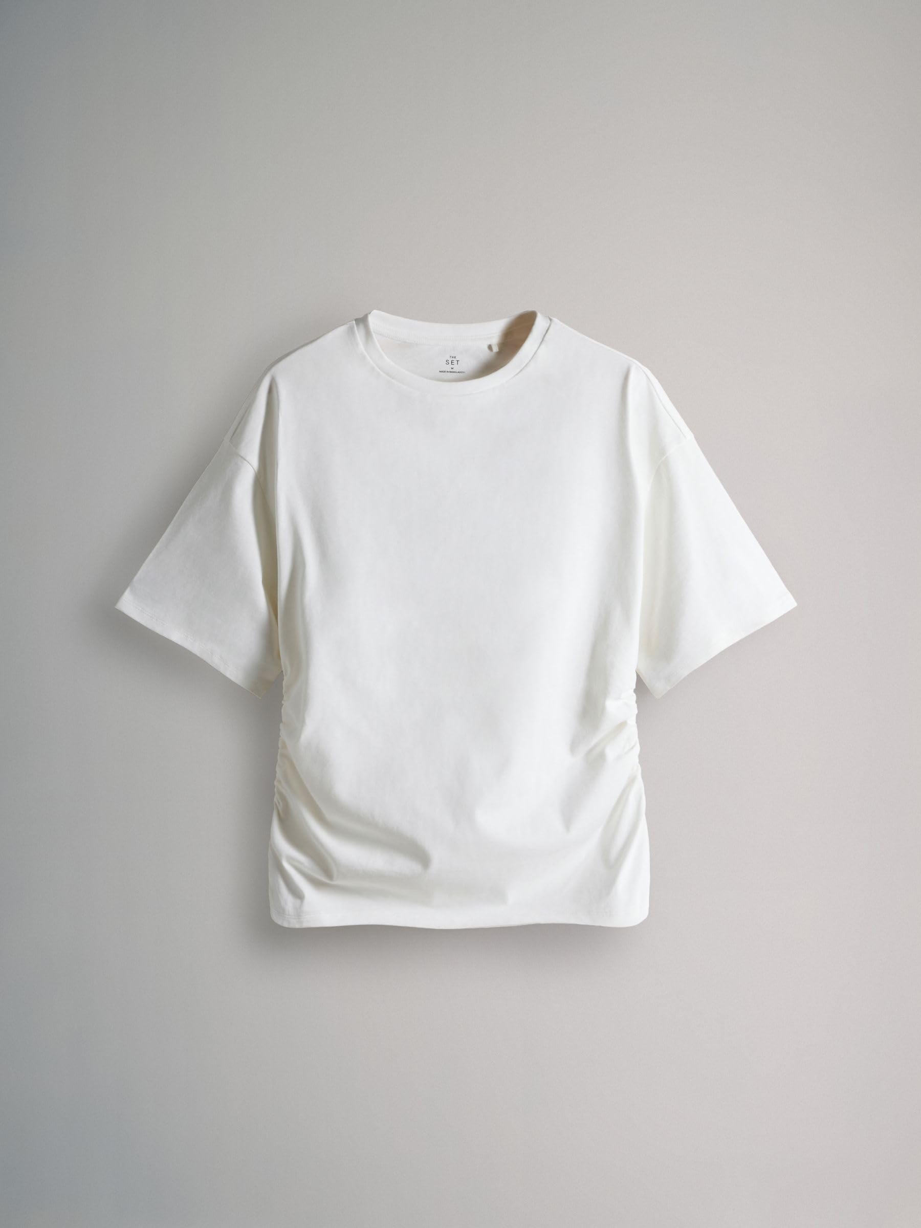 Geo Next The Set t-shirt arricciata manica corta 3 pezzi cotone