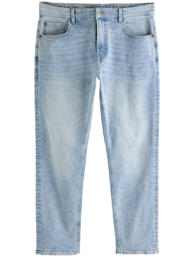 Next Classico Jeans Uomo Annata Blu 28/31 Cotone